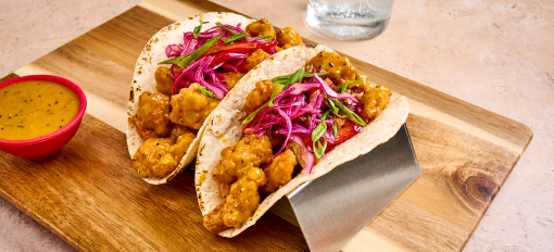 Carolina Gold BBQ Chicken Tacos
