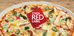 Tyson red lable toppings