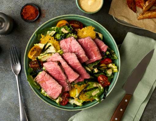 Sea-sar Steak Frites Recipe