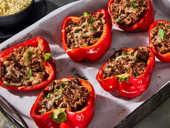Steak Stuffed Peppers Recipe