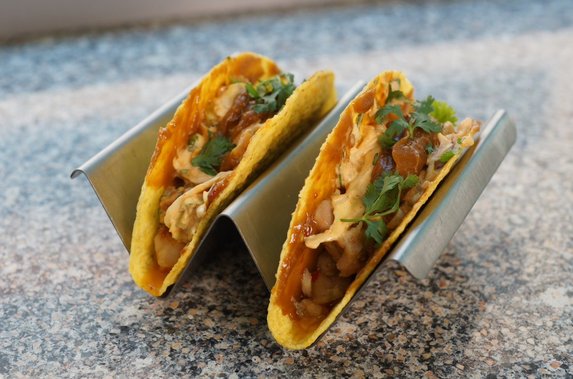 Sweet Thai-style Chicken Tacos Recipe