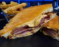 Grilled Bacon & Kimcheese Toastie Recipe