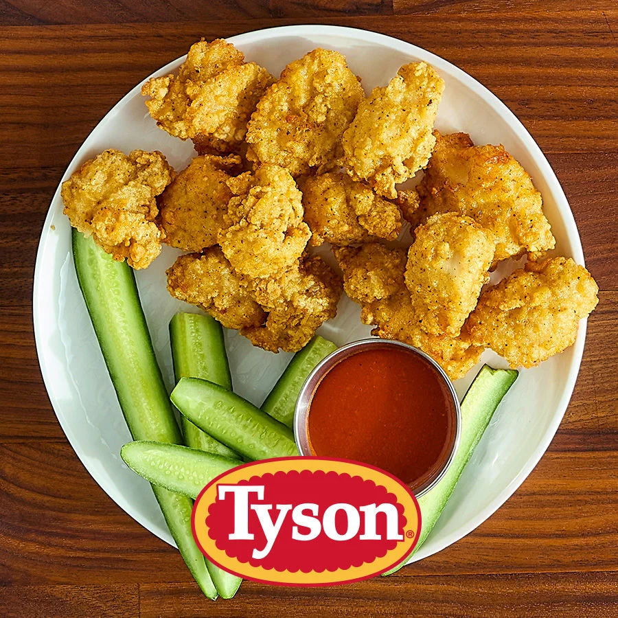 Tyson® Honey Stung® Fully Cooked Lightly Breaded Original Honey Chicken Breast Chunks