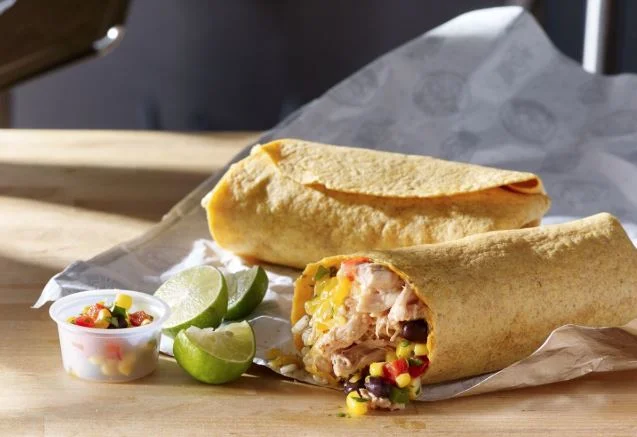 Fiesta Ranch Chicken Burrito Recipe
