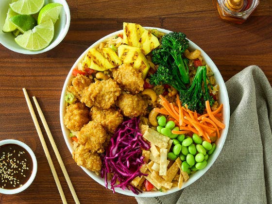 Aloha Honey Chicken Bowl Recipe