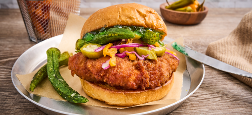 Southern Heat Breaded Chicken Sandwich