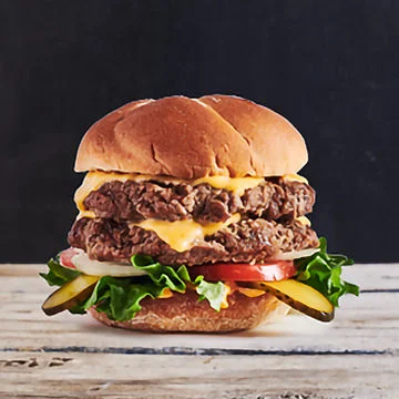 Deluxe Cheeseburger with Pickles and Onion Recipe