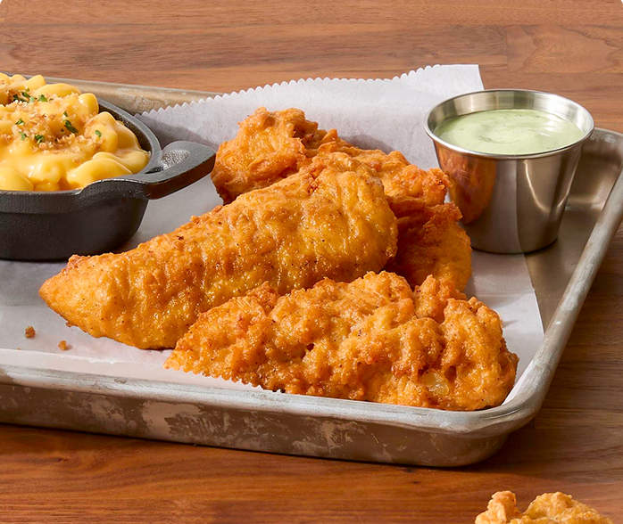 Fully Cooked Lightly Breaded Hot Honey Chicken Tenderloins