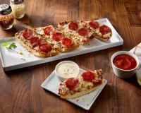 Pepperoni Pizza Garlic Bread Recipe