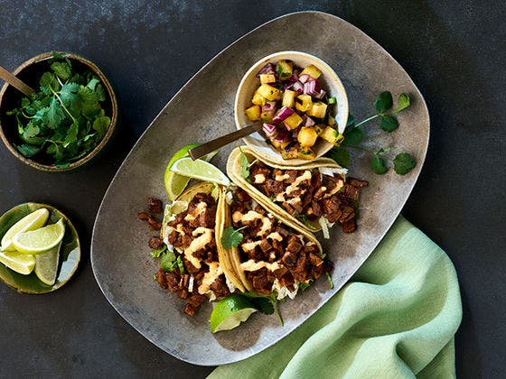 Korean BBQ Beef Tacos