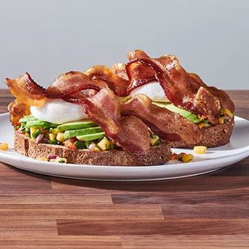 Breakfast Avocado Sandwich plated