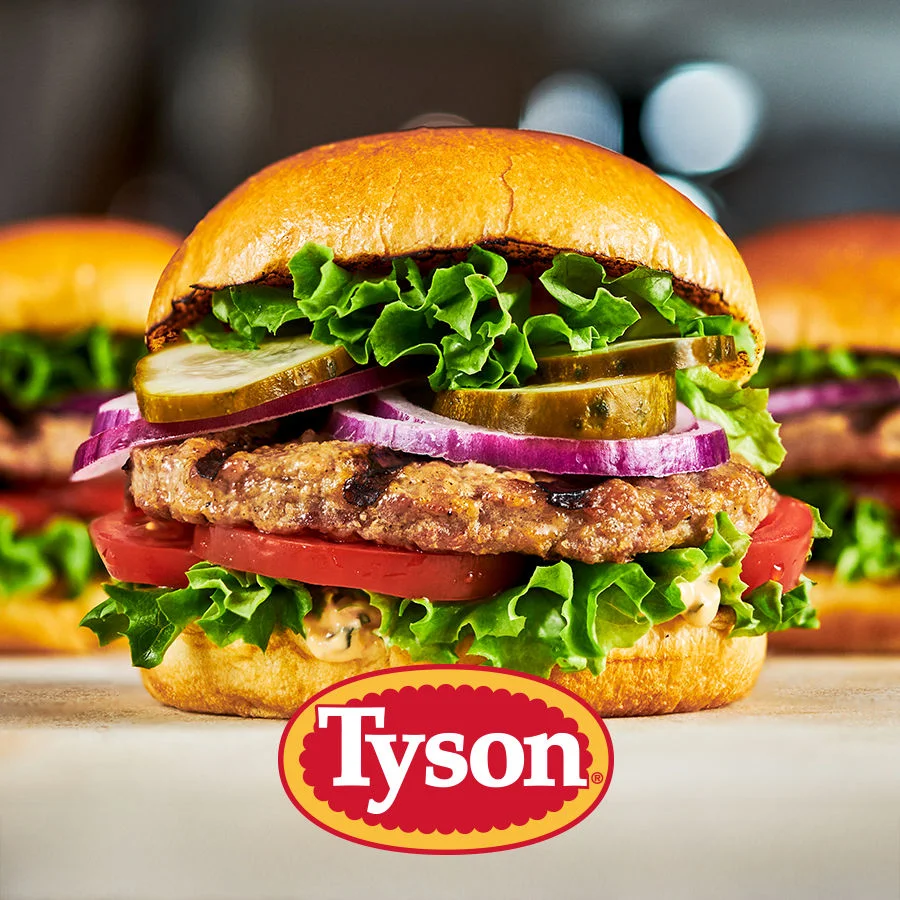 Tyson® Fully Cooked Flamebroiled Turkey Patties, 3 oz. 
