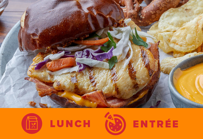 Beer Cheese Grilled Chicken Sandwich