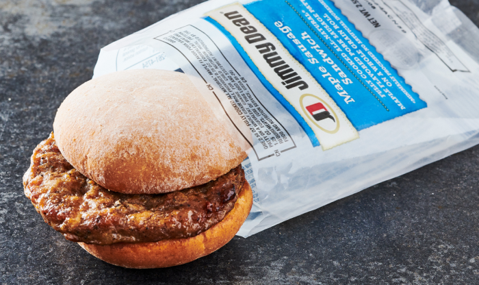 Sausage sandwich