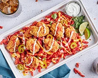 Loaded Spicy Cheesy Boneless Wings Recipe
