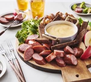 Cheddar & Ale Fondue Recipe