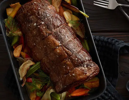 Braised chuck roast  