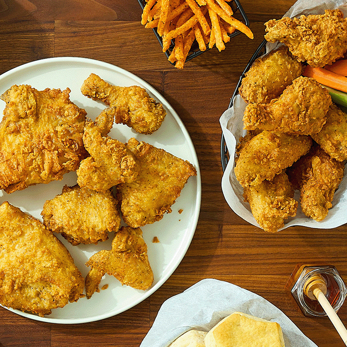 Honey stung chicken