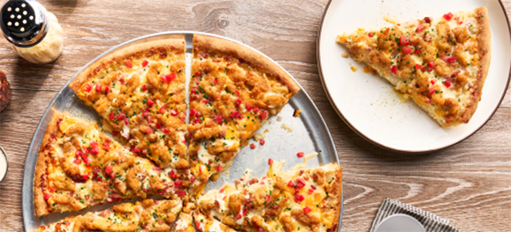 chicken bacon ranch pizza