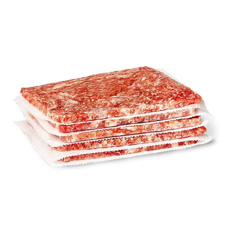 Fast BreakAway®  stacked flat steaks