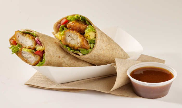Chicken salad wraps
