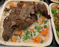 Black Pepper-Garlic Beef Rice Bowl Recipe