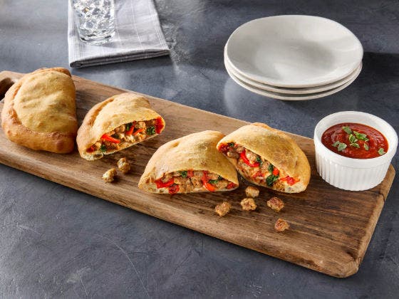 Italian Sausage & peppers panzerotti