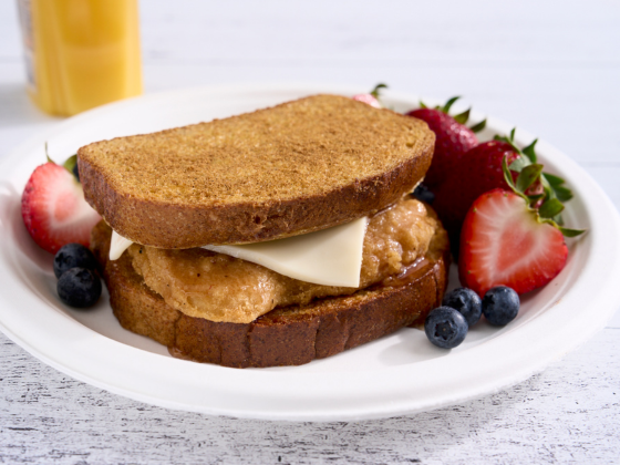 French Toast Chicken Melt Recipe